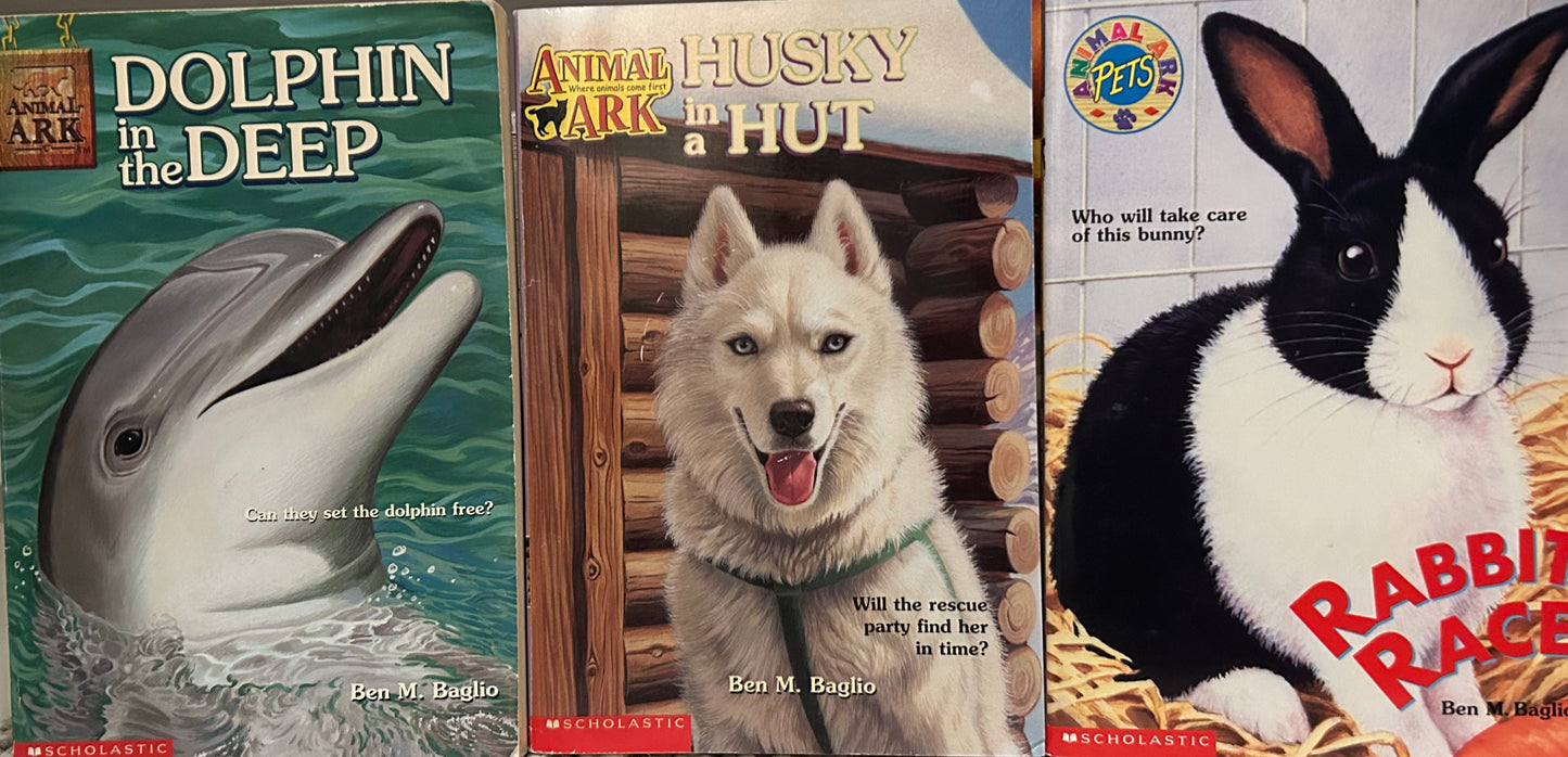 Animal Ark series books by Ben M. Baglio ( set of 16 books)