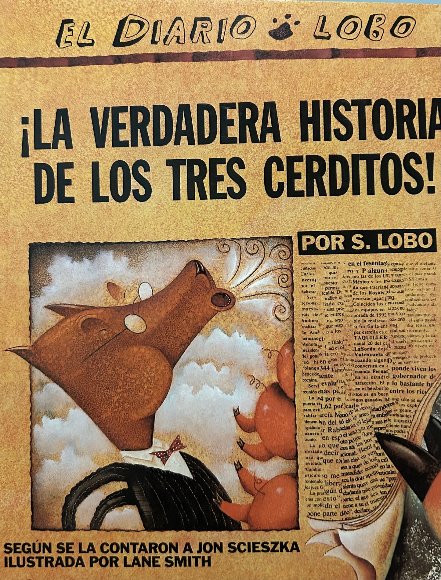 La Verdadera Historia de Los Tres Cerditos by Scieszka, Jon