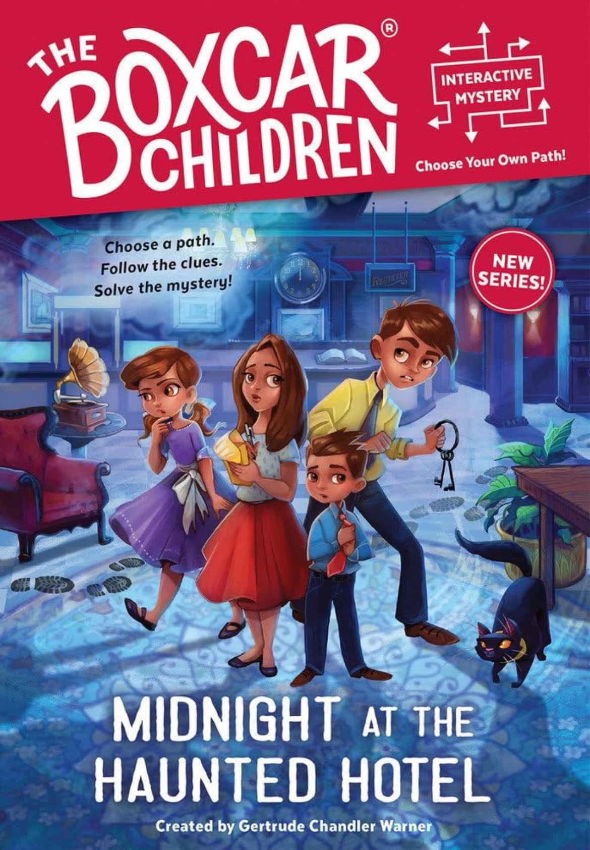 The Boxcar Children Interactive Mystery: Midnight at the Haunted Hotel by Gertrude Chandler Warner