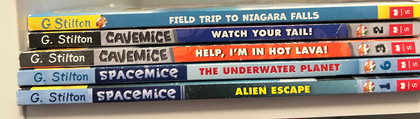 Geronimo and Thea Stilton Books