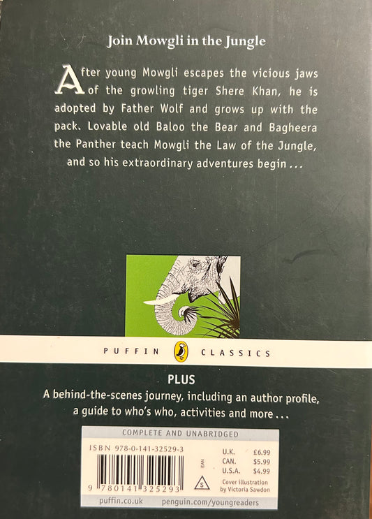 Puffin Classics: The Jungle Book by Rudyard Kipling