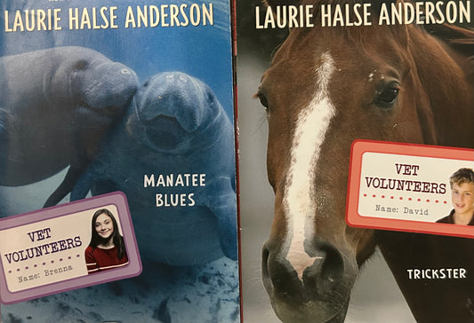Vet Volunteers Book series by Laurie Halse Anderson ( 4 books)