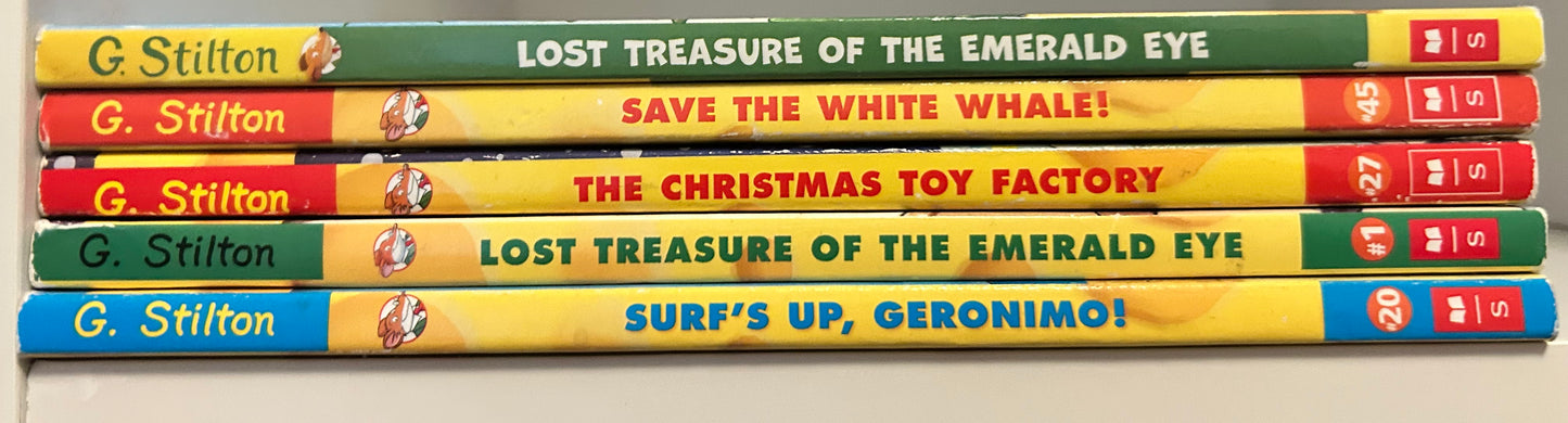 Geronimo and Thea Stilton Books