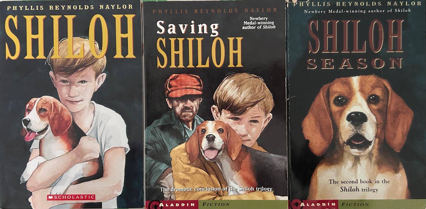 Shiloh series by Phyllis Reynolds Naylor (3 books)