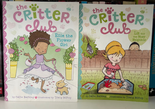 The Critter Club Series by Callie Barkley (2 books)