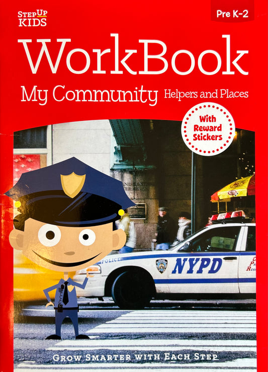 My Community Helpers and Places Workbook (Prek-2)