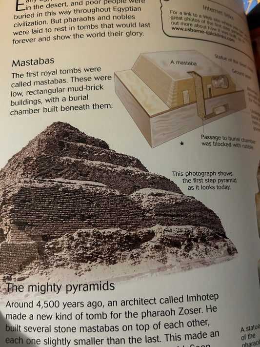 Mummies and Pyramids (Usborne Discovery Internet-Linked)