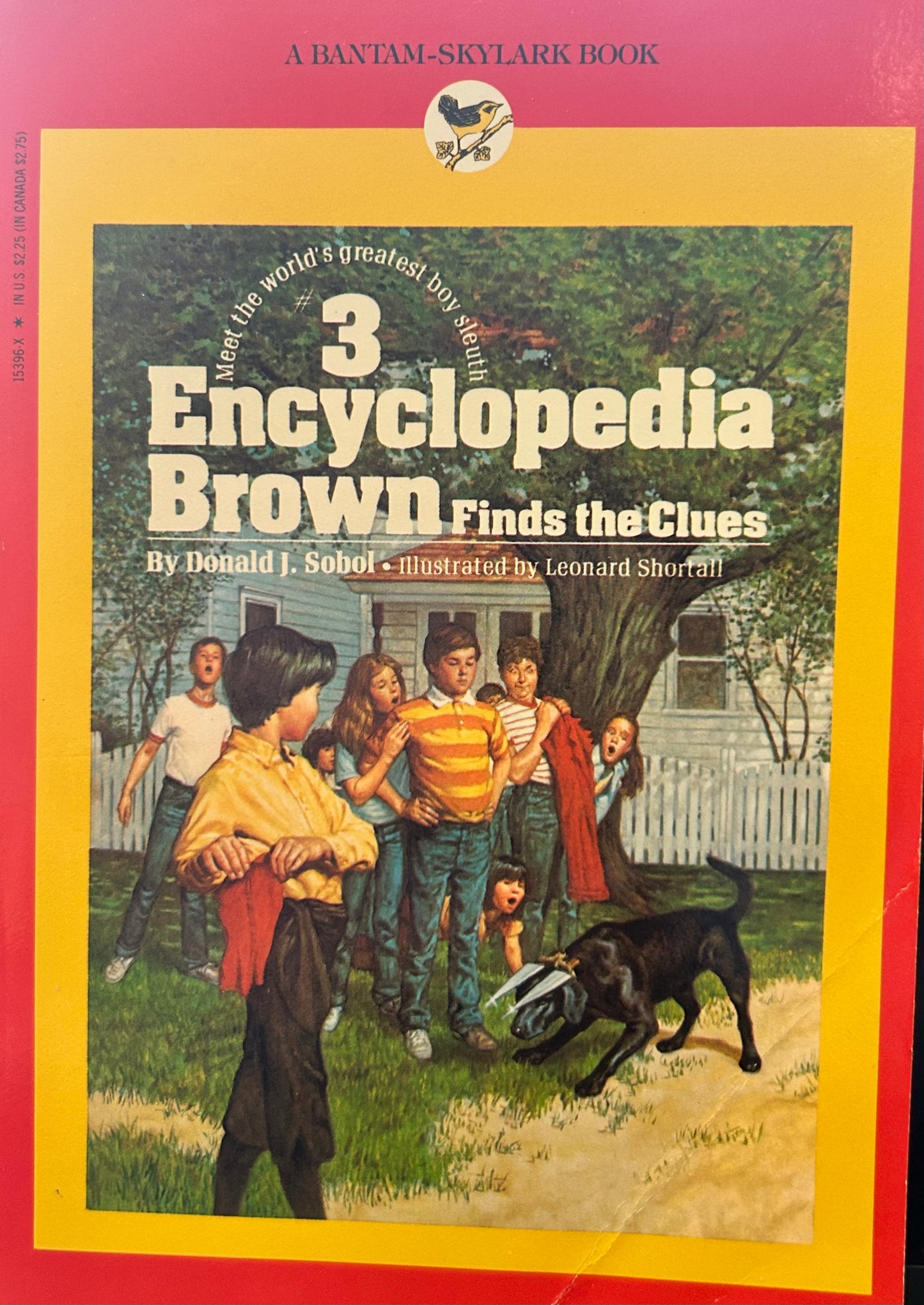 Encyclopedia Brown series by Donald J. Sobol (older print)