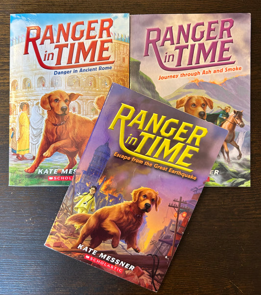 Ranger in Time series by Kate Messner (3 books)