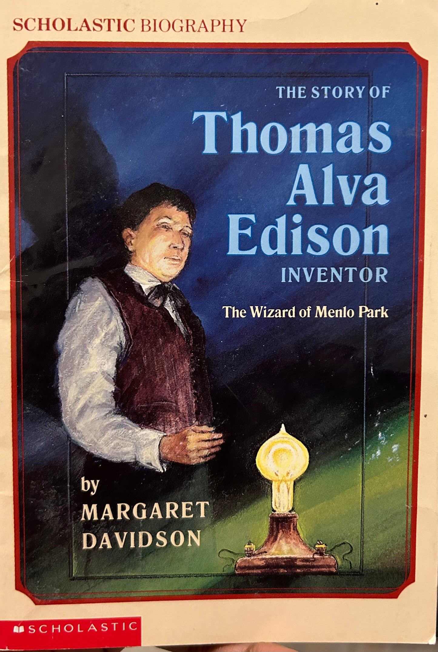 Thomas Alva Edison by Margaret Davidson