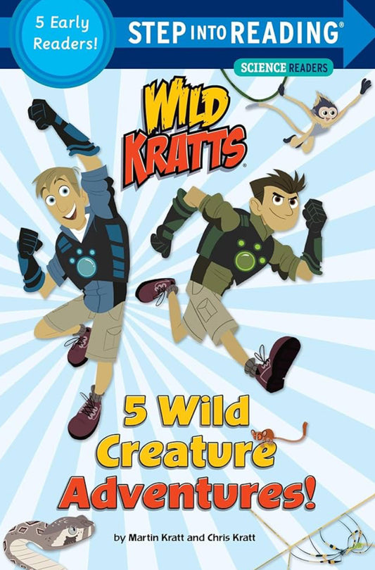 5 Wild Creature Adventures! (Wild Kratts) (Step into Reading)