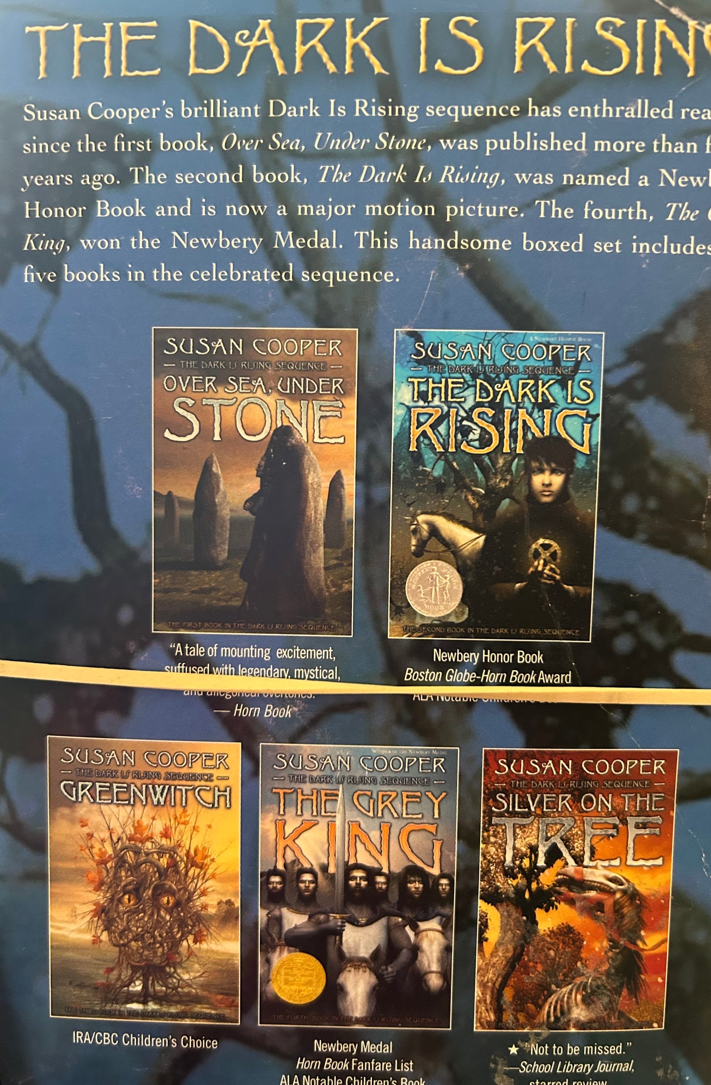 The Dark is Rising Series by Susan Cooper ( 5 books)