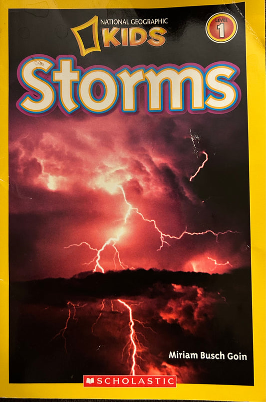 Storms (National Geographic Kids) - Level 1 Reader