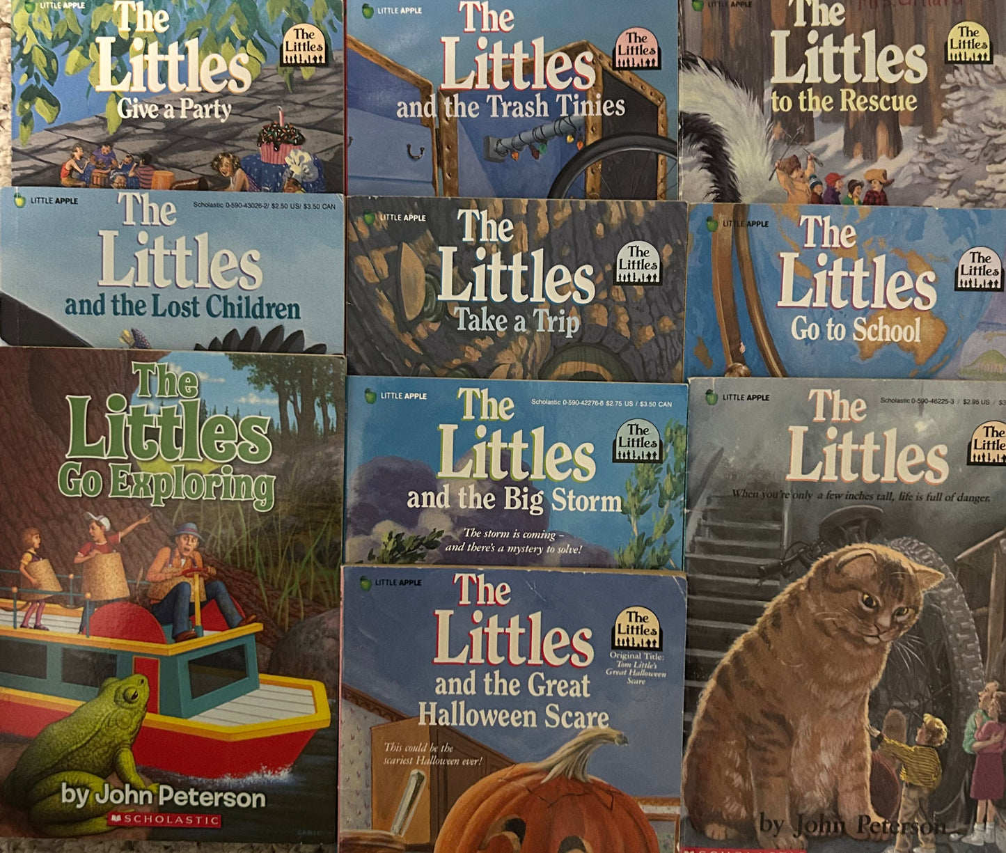 The Littles series by John Peterson (10 books)