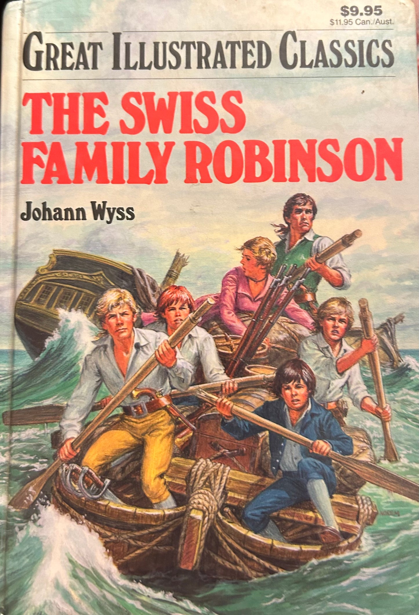 Great Illustrated Classics: The Swiss Family Robinson (Hardcover)