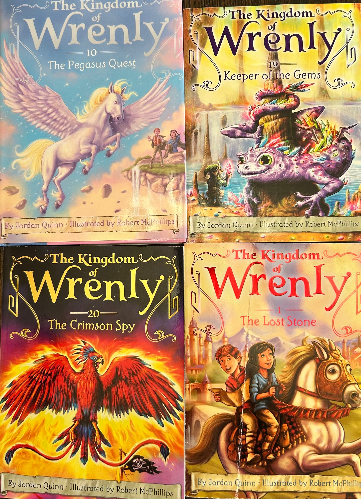The Kingdom of Wrenly books by Jordan Quinn (6 books)