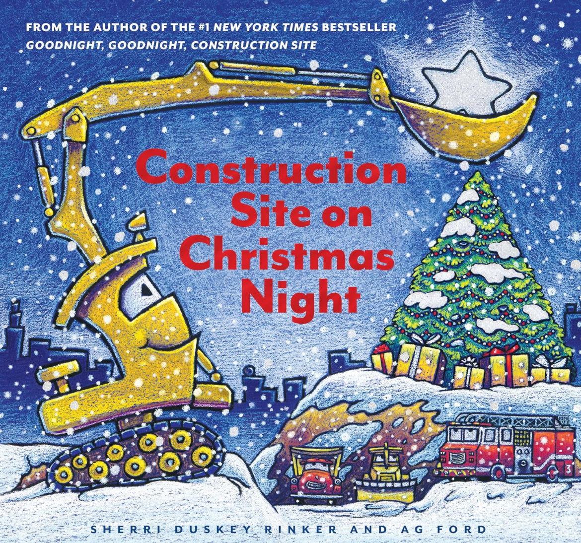 Construction Site on Christmas Night