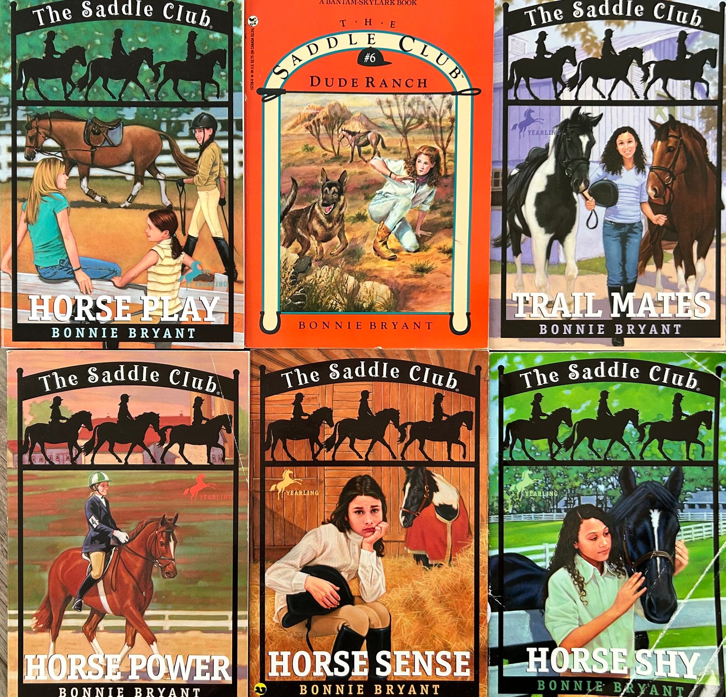 The Saddle Club series books by Bonnie Bryant