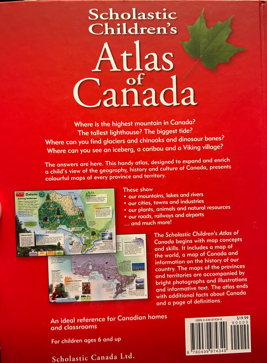 Scholastic Children’s Atlas of Canada