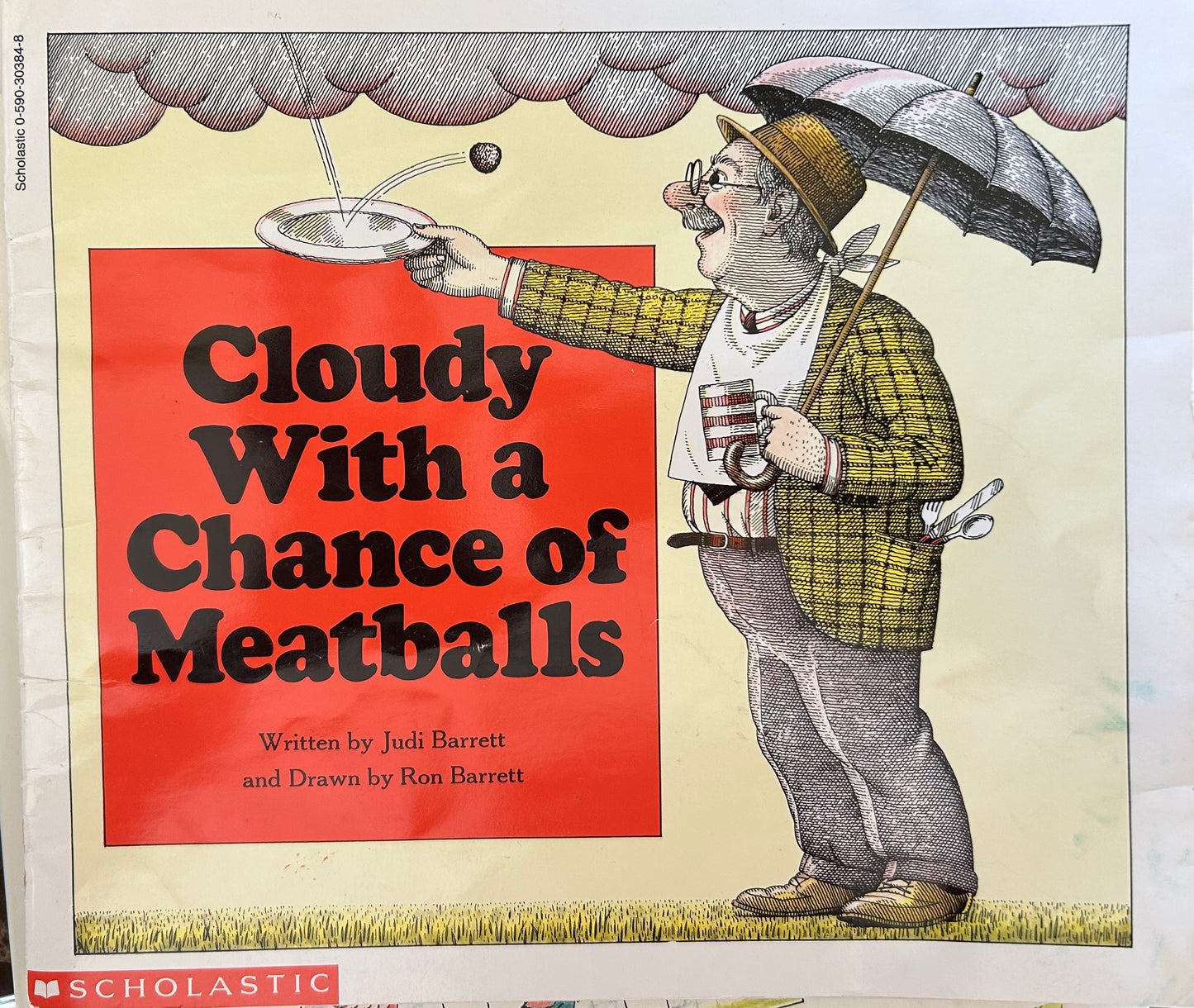 Cloudy with a chance of meatballs by Judi Barrett