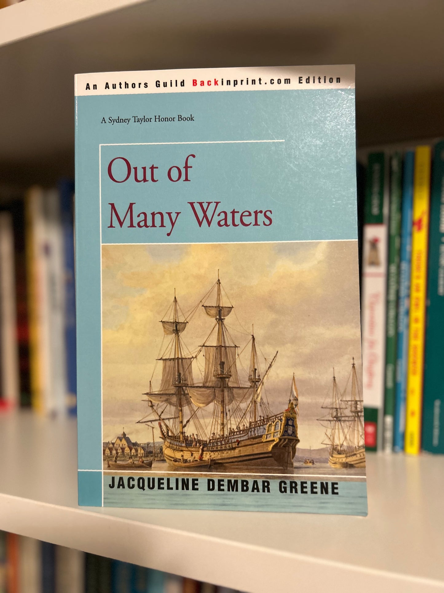 Out of many waters Book by Jacqueline Greene