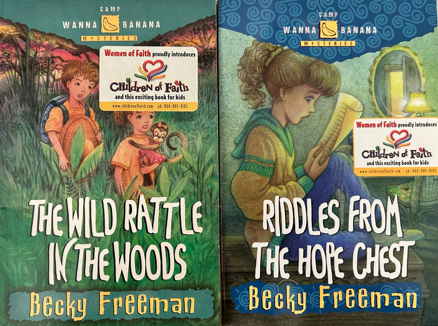 Cam Wanna Banana Mysteries by Becky Freeman