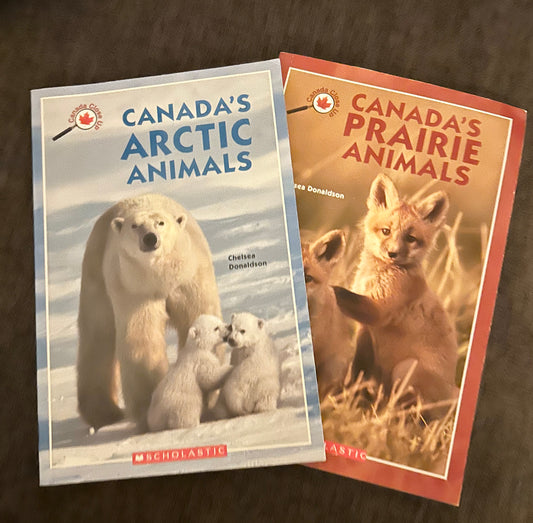 Canada Close Up: Canada's Animals (Two books)