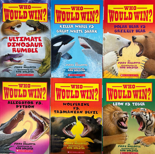Who would Win? By Jerry Pallota (6 books)
