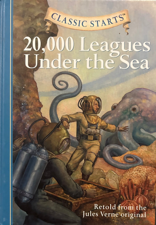 Classic Starts: 20,000 Leagues Under the Sea (Retold from the Jules Verne Original) - Hardcover