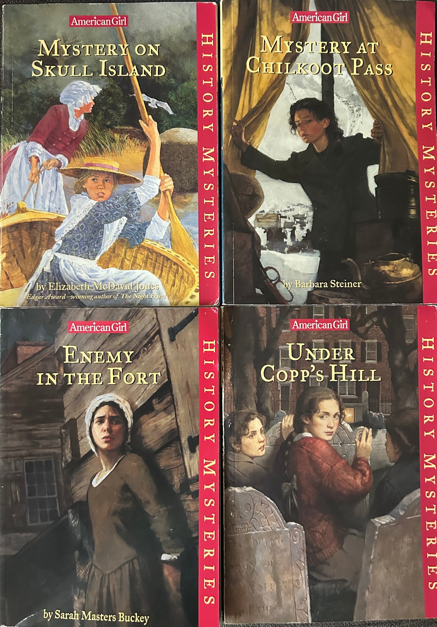 American Girl History Mysteries (4 books)