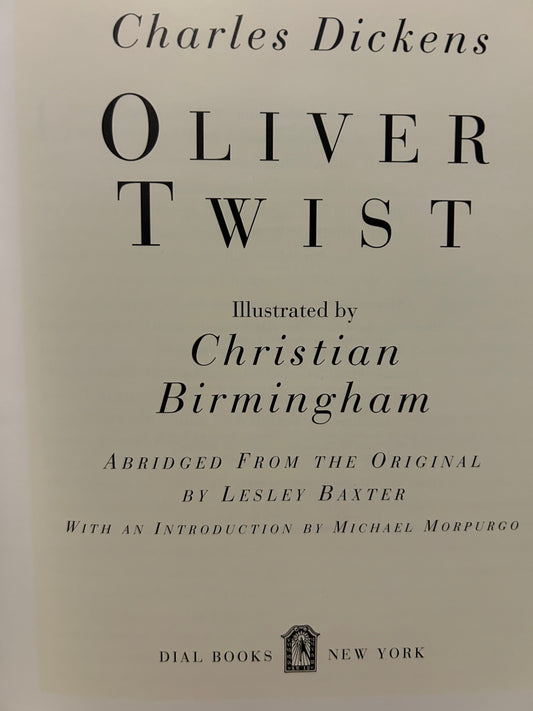 (Members Only) Oliver Twist Abridged By Leslie Baxter