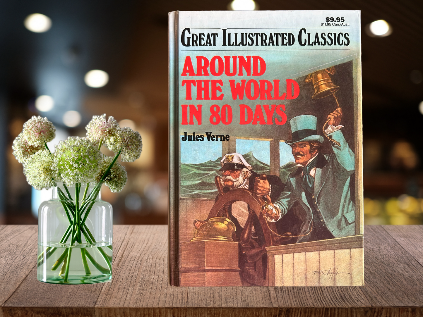Great Illustrated Classics: Around the World in 80 days by Jules Verne (Hardcover)