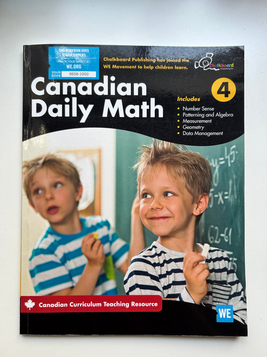 Canadian Daily Math Grade 4