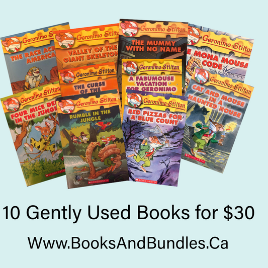 Mystery Bundle - Geronimo Stilton (10 books)