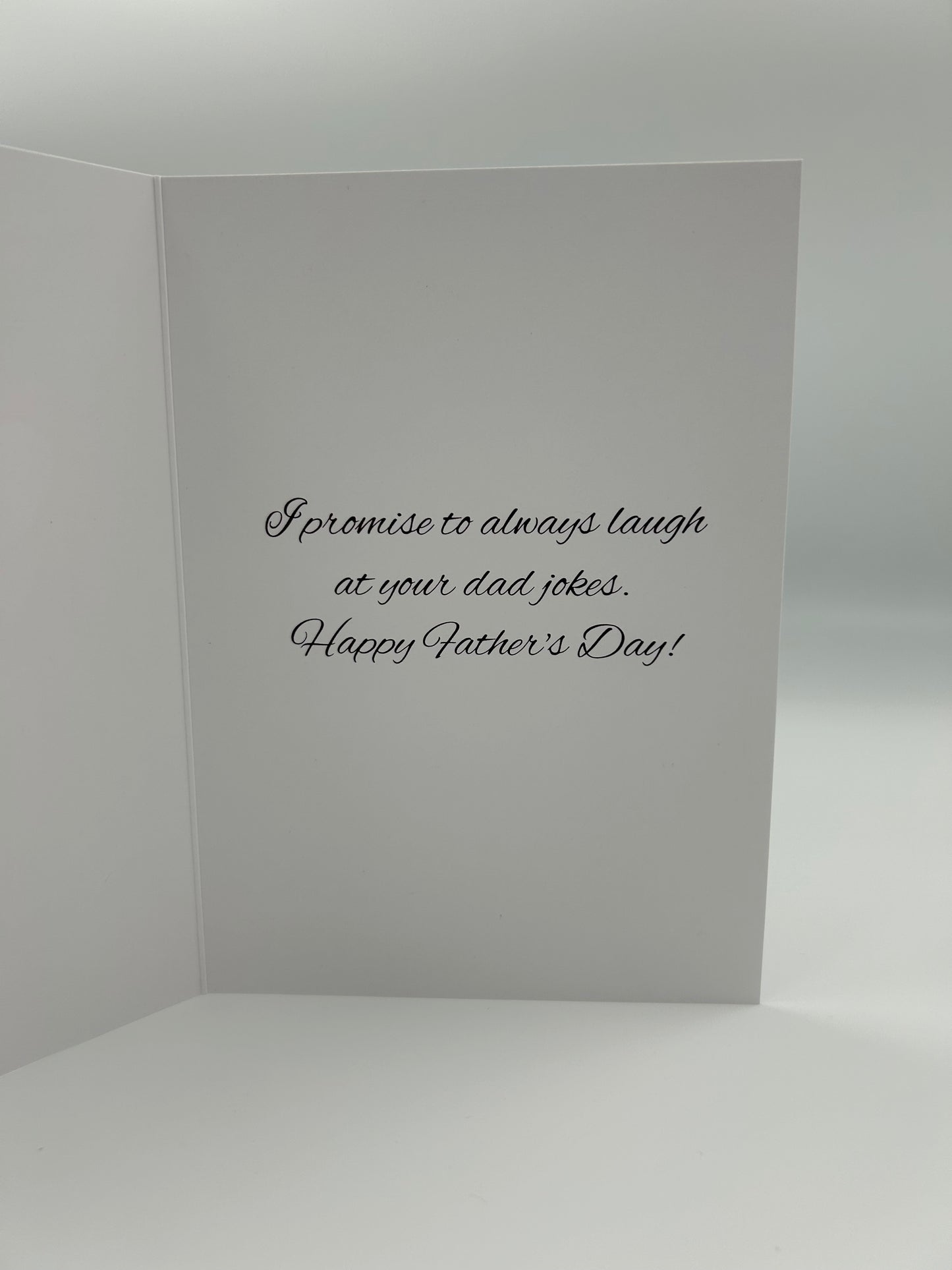 Father’s Day Card (Laugh at jokes)