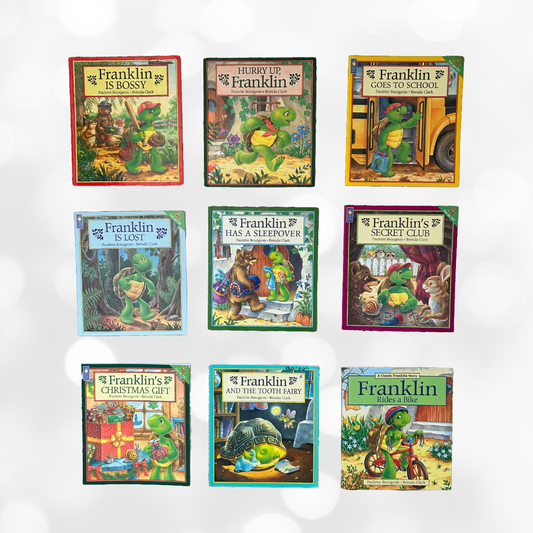 Franklin set of 9 books