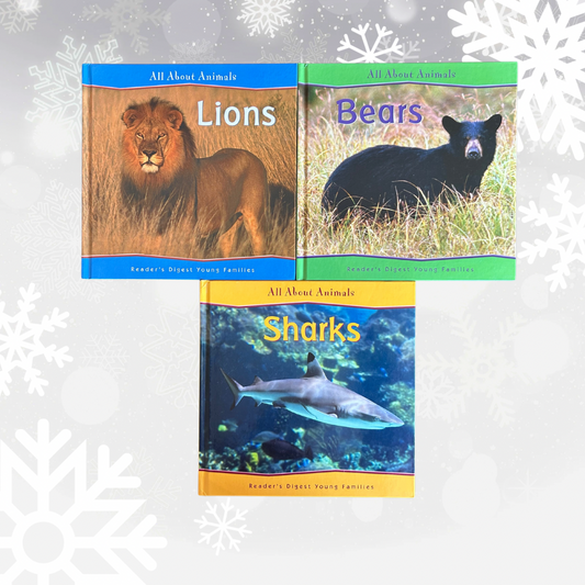 Reader’s Digest Young Families All about Animals Series (3 hardcover books)