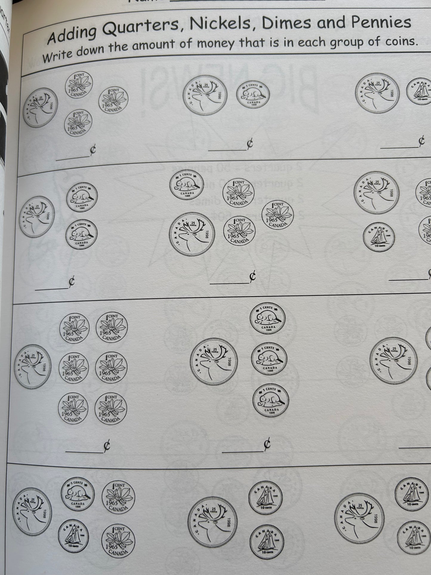 Canadian Money - A Resource Book for School and Home