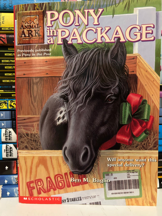 Animal Ark #27 Pony in a Package by Ben M. Baglio