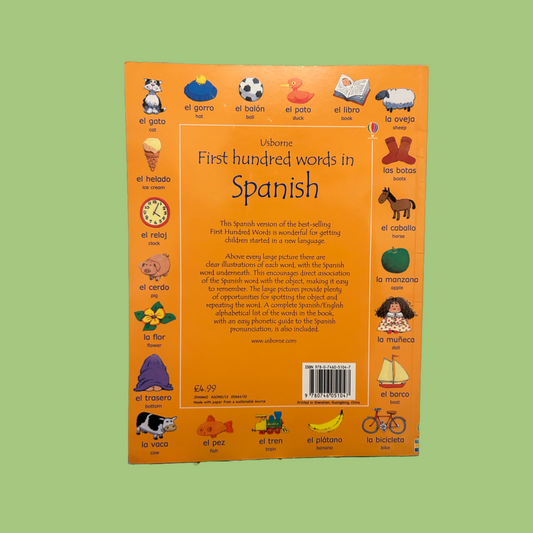 Usborne First Hundred Words in Spanish