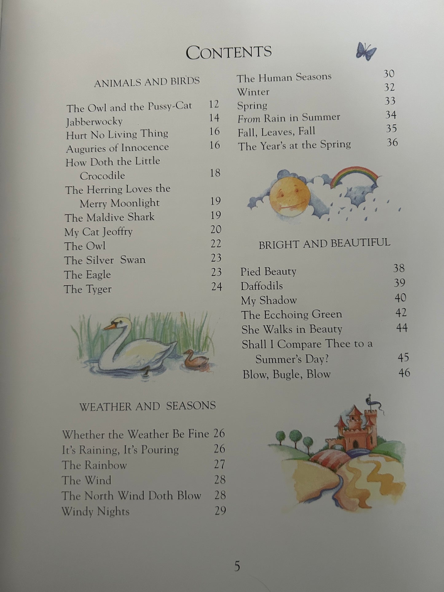 The Children's Treasury of Classic Poetry by Nicola Baxter