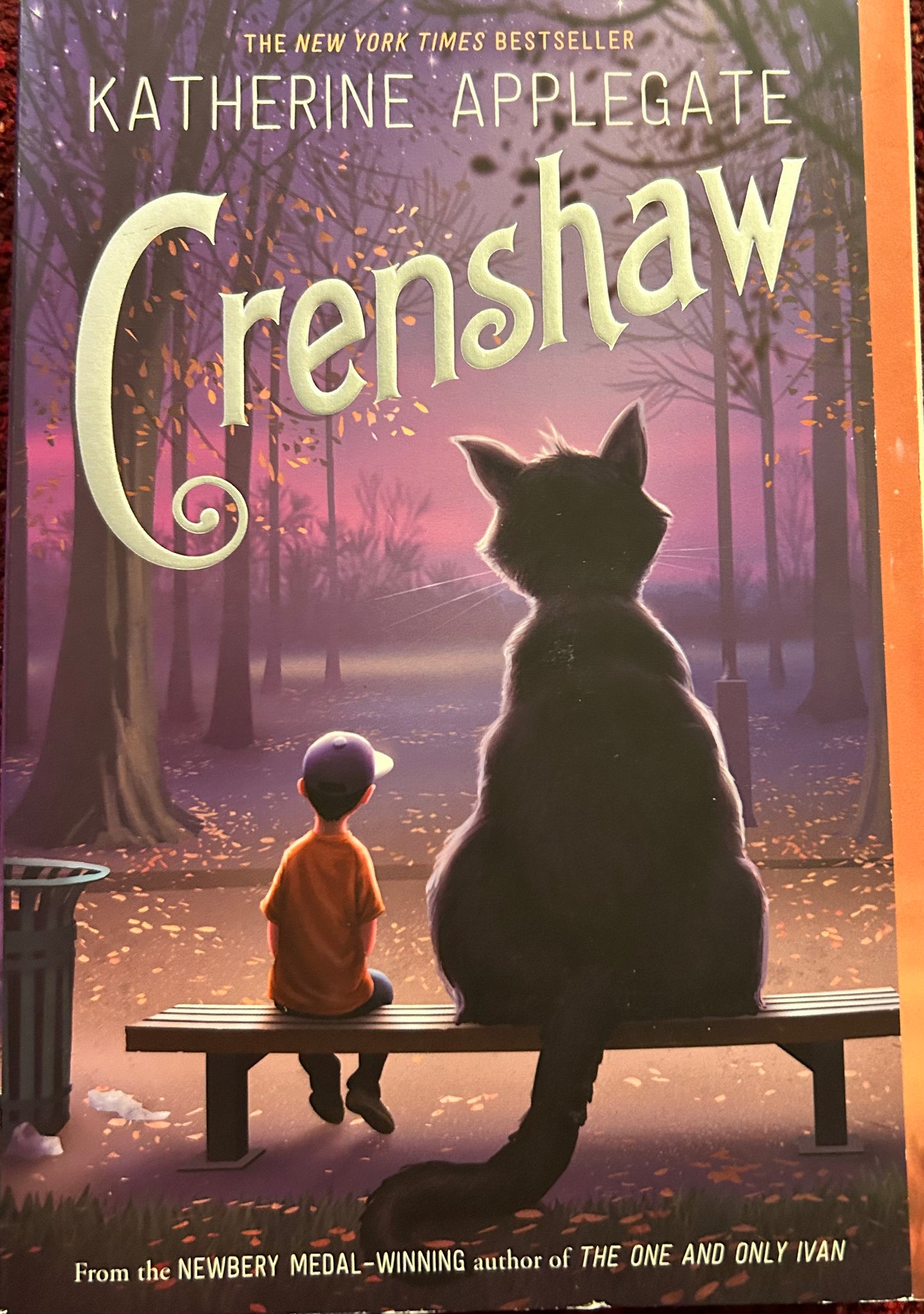 Crenshaw Book by Katherine Applegate