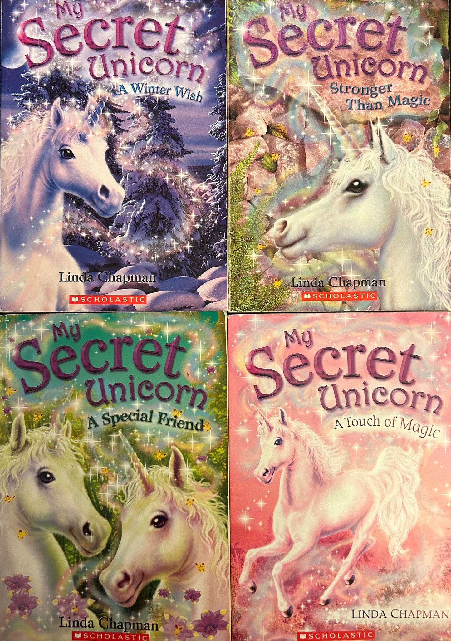 My Secret Unicorn books by Linda Chapman