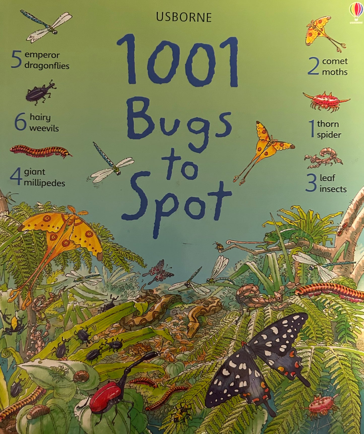 Usborne 1001 things to spot books