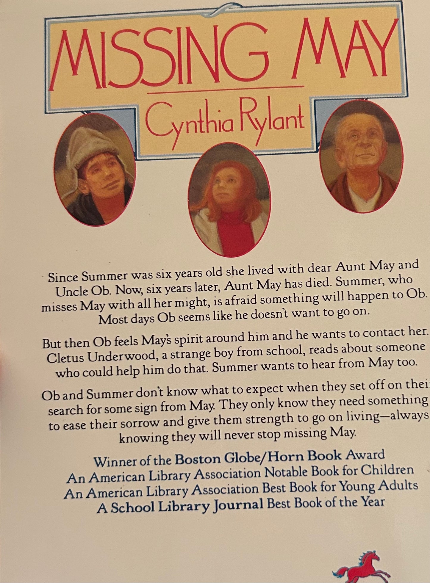 Missing May by Cynthia Rylant