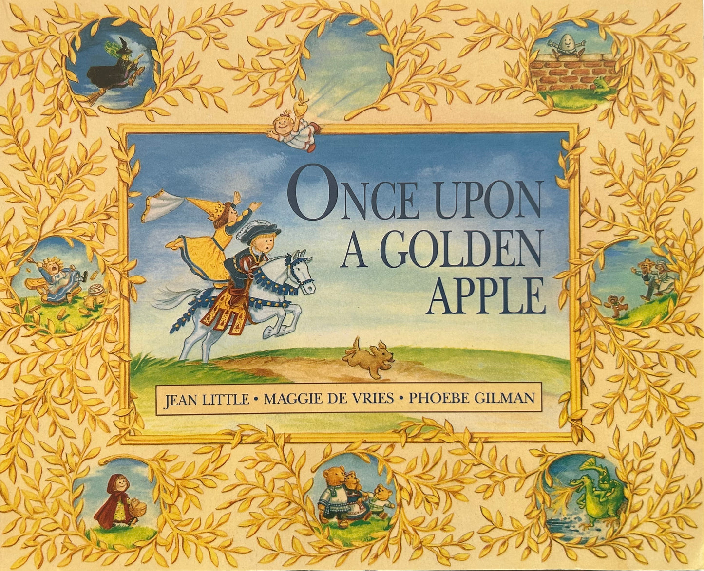 Once upon a Golden Apple by Jean Little and Maggie De Vries.