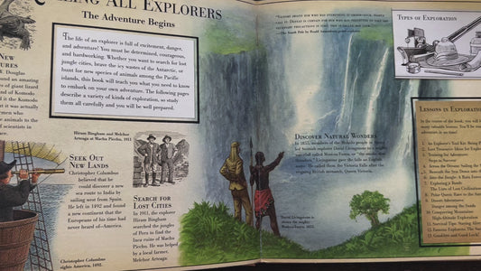 A Daring Guide for Young Adventurers (pop up book)