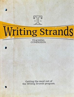 Master Books Writing Strands Teaching Companion