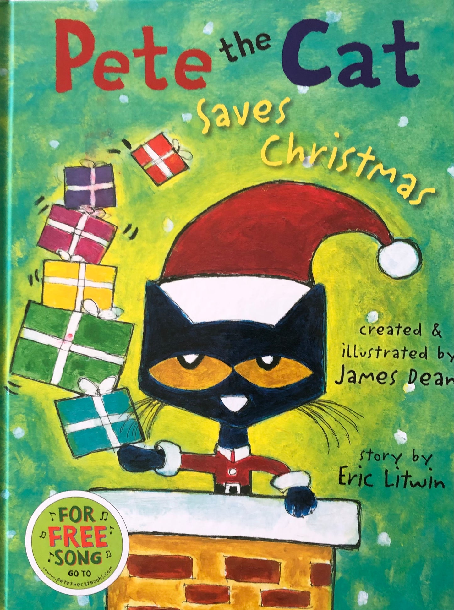 Pete the Cat saves Christmas