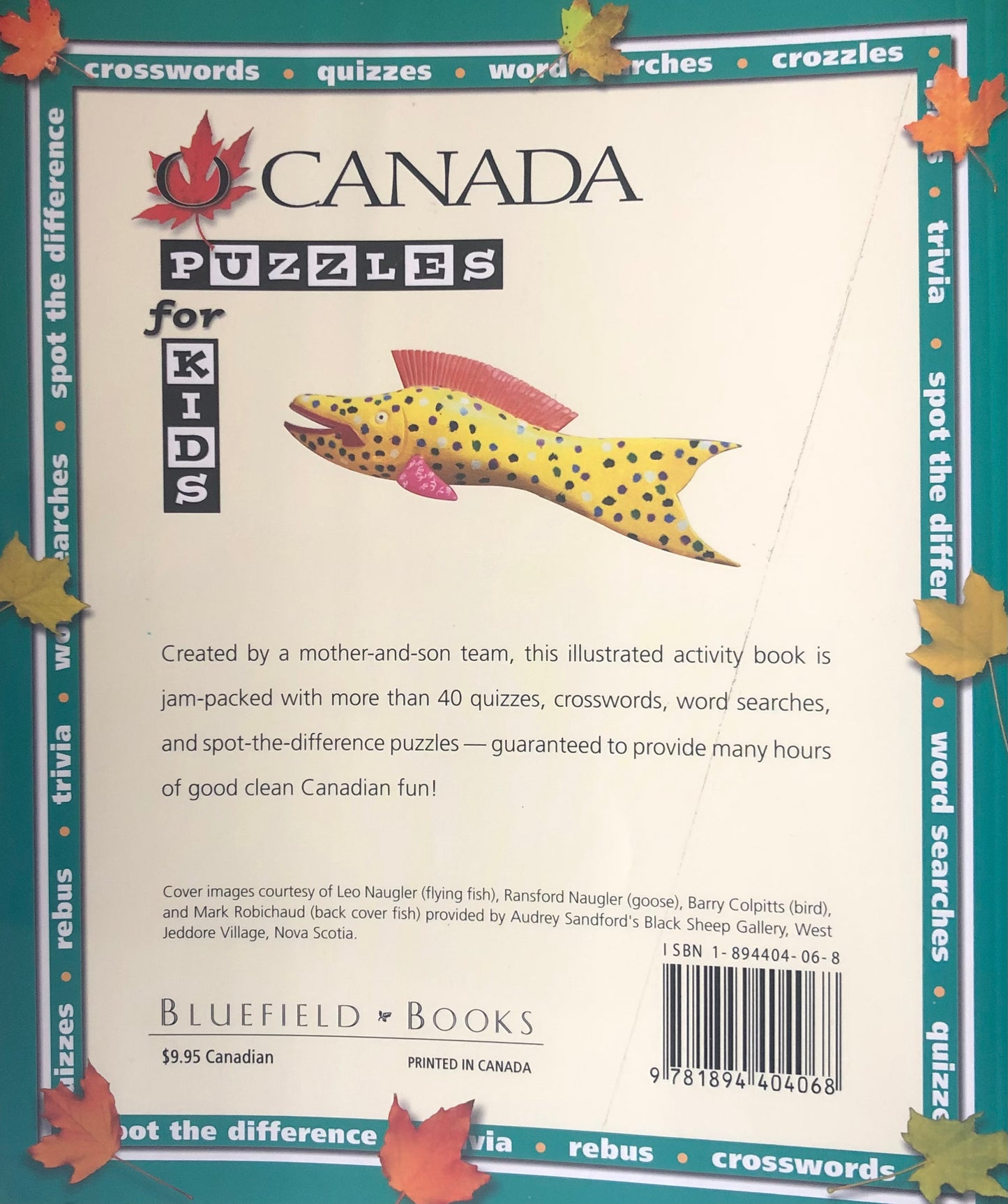 Canada puzzle for kids